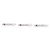 Terumo Syringe NN 3mL LL 100 Pack Bundle of 3