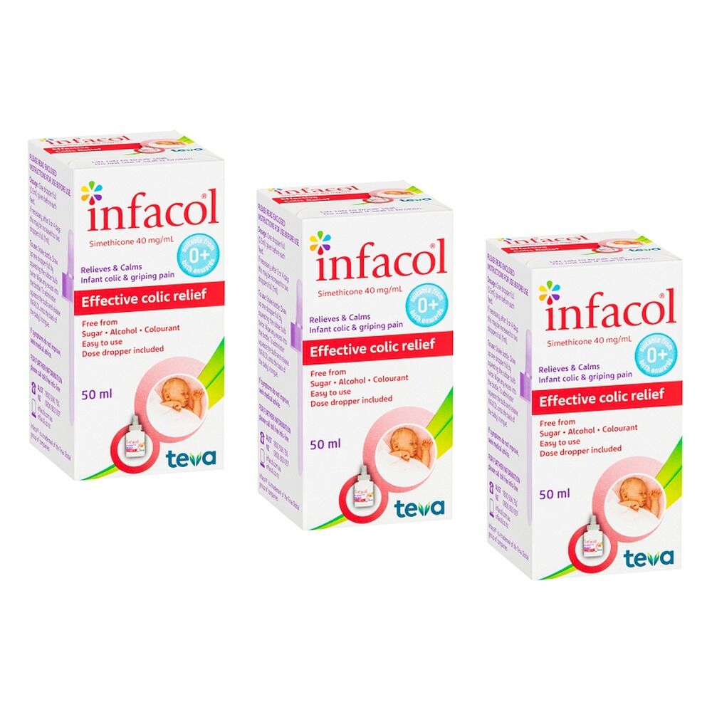 Infacol Wind Drops 50mL Pack of 3