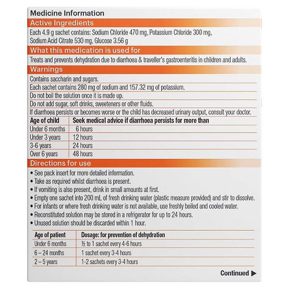 Apohealth Glucose & Electrolytes Orange Flavour 10 Sachets