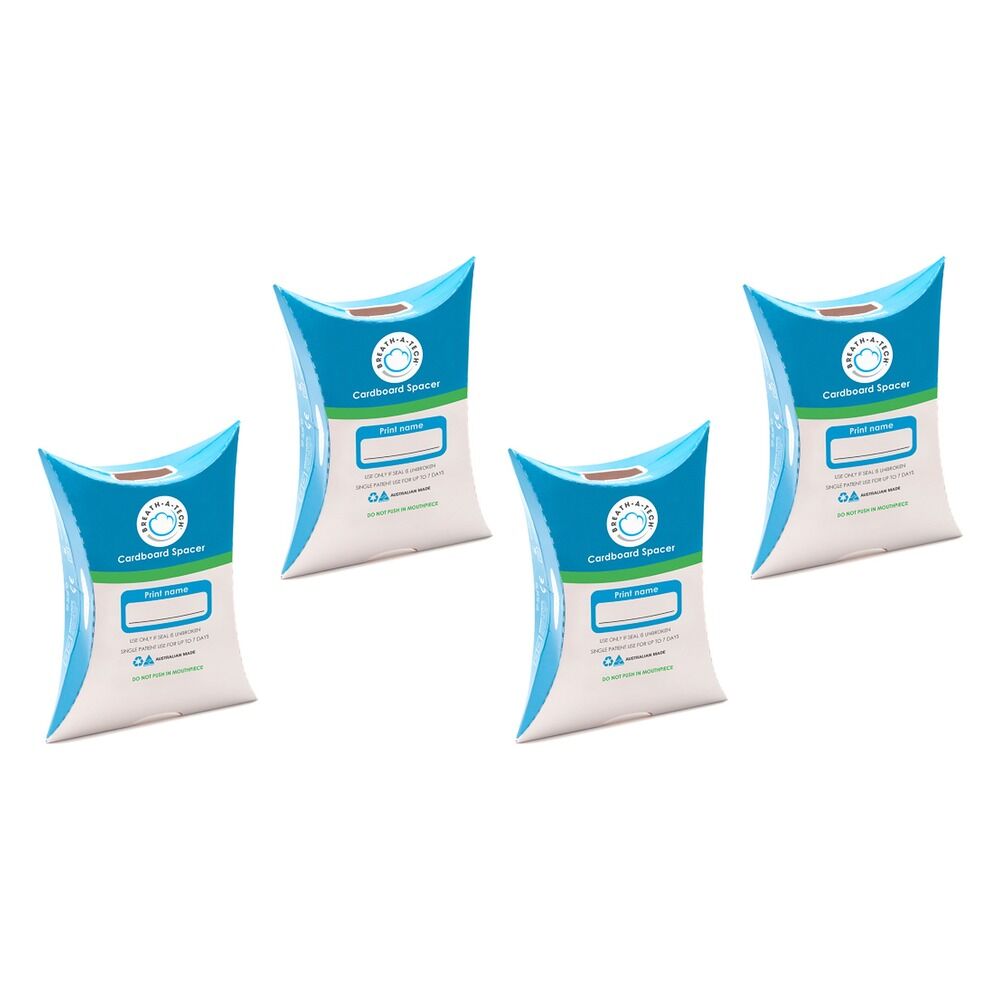 Breath-A-Tech Cardboard Spacer x 10 Bundle of 4