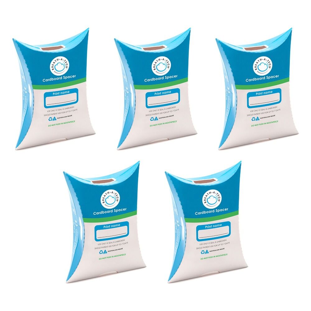 Breath-A-Tech Cardboard Spacer x 10 Bundle of 5