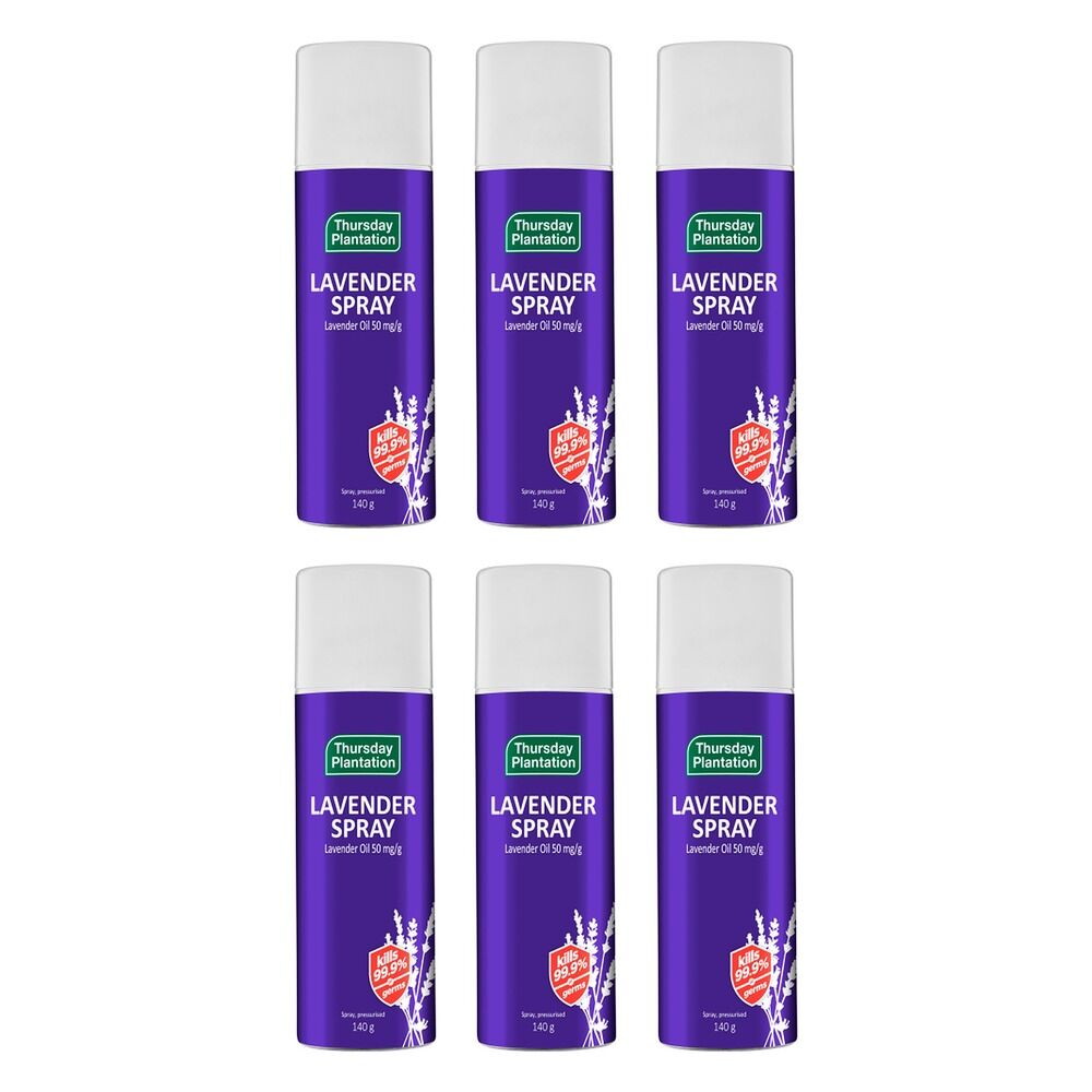 Thursday Plantation Lavender Spray 140g Pack of 6