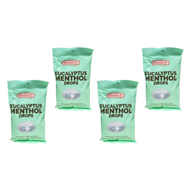 Double D Eucalyptus Drops Soothing Menthol 150g Bundle of 4