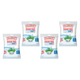 Double D Sugar Free Clear Mint Drops 70g Bundle of 4