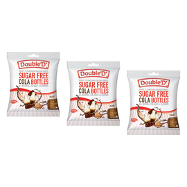 Double D Sugar Free Cola Bottles 90g Bundle of 3