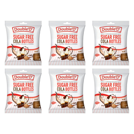 Double D Sugar Free Cola Bottles 90g Bundle of 6