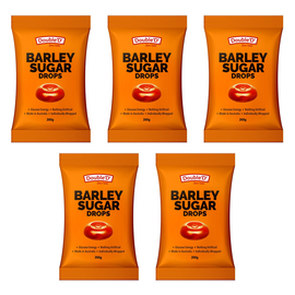 Double D Barley Sugar Hard Candy 5 Pack 200g Each Aussie Made