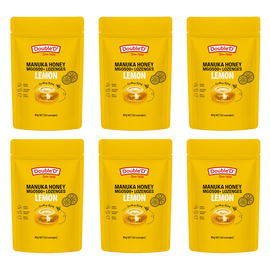 Double D Manuka Honey Lemon Lozenges 80g Pack of 6 MGO500PLUS