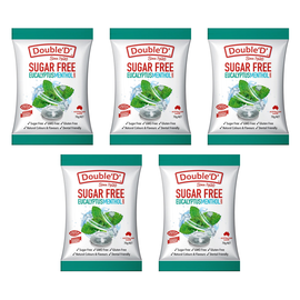 Double D Sugar Free Eucalyptus Menthol Lozenges 70g Bundle of 5