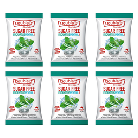 Double D Sugar Free Eucalyptus Menthol 70g Bundle of 6
