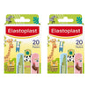 Elastoplast Kids Plasters 20 Pack Bundle of 2