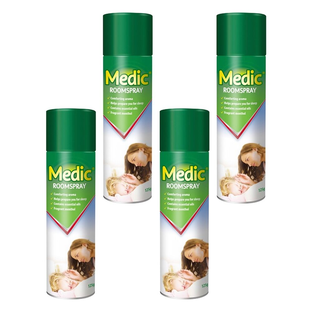 Medic Room Spray 125g Pack of 4