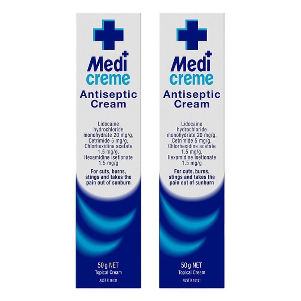 Medicreme Antiseptic Cream 50g Pack of 2