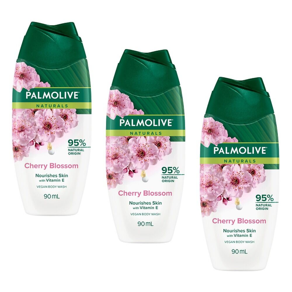 Palmolive Naturals Body Wash Calming Pleasure 90mL Pack of 3
