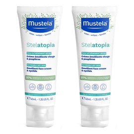 Mustela Stelatopia Emollient Face Cream 40mL Pack of 2