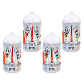 Disney 100 Year Celebration Mickey and Minnie Cloche Gift Set 3PC Pack of 4