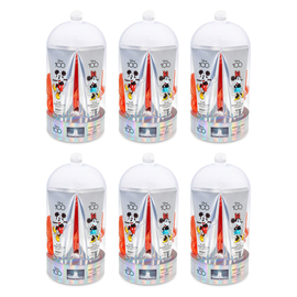 Disney 100 Year Celebration Mickey and Minnie Cloche Gift Set 3PC Pack of 6