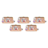 Disney Lady and the Tramp Cosmetic Bag Makeup Pouch 17x11cm Pack of 5