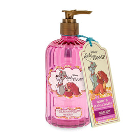 Disney Lady and the Tramp Body and Hand Wash 380ml Pump