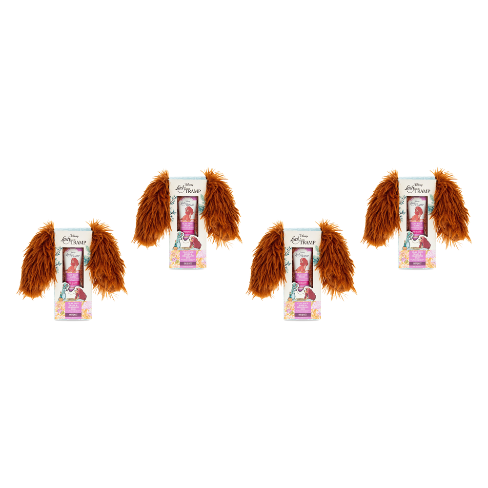 Disney Lady and the Tramp Mud Mask and Headband Duo Pack of 4