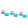 Disney Princess Jasmine Bath Jelly 95g Blueberry Bath Gift Pack of 3
