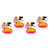Disney Princess Aurora Headband and Face Mask Set 4 x 5ml Pack of 4