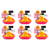 Disney Princess Aurora Headband and Face Mask Set 4 x 5ml Pack of 6
