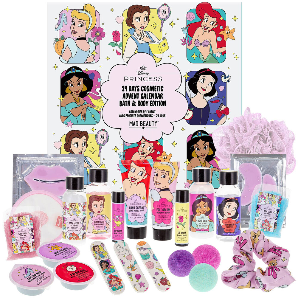 Disney Princess Express Yourself Advent Calendar 24pc Bath and Body