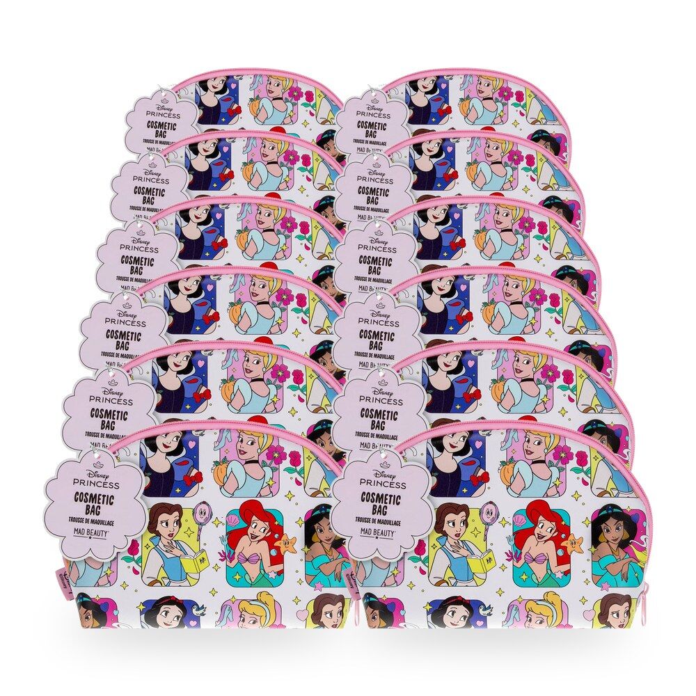 Disney Princess Express Yourself Cosmetic Makeup Bag Snow White Ariel Belle Pack of 12