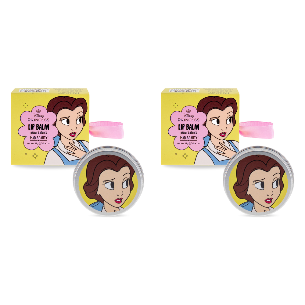 Disney Princess Express Yourself Lip Balm Belle Beauty and Beast 12g Pack of 2