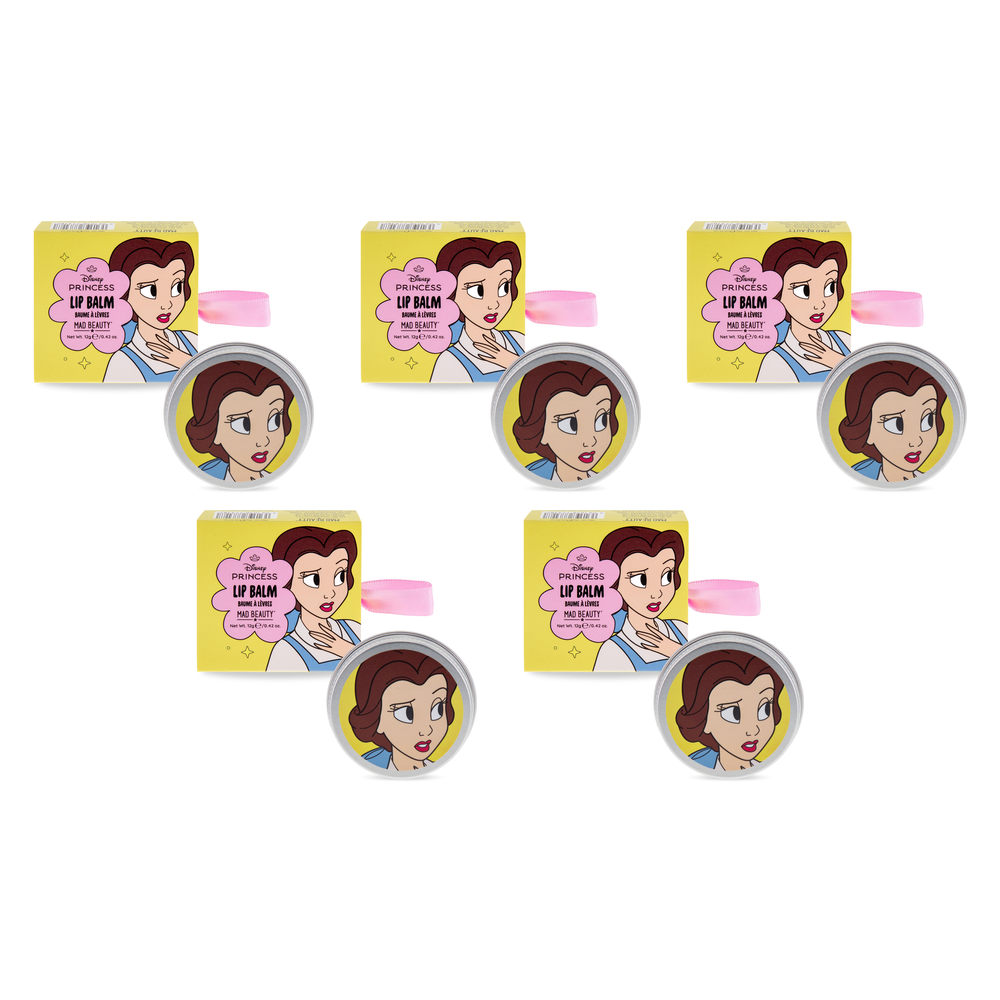 Disney Princess Express Yourself Lip Balm Belle Beauty and Beast 12g Pack of 5