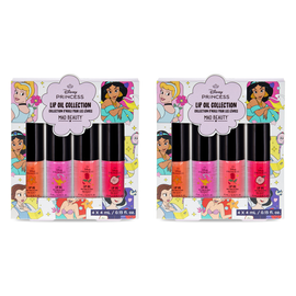 Disney Princess Express Yourself Lip Oil Collection 4 x 4ml Set Pack of 2