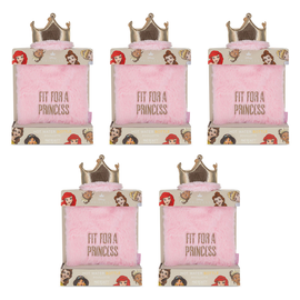 Disney Pure Princess Plush Hot Water Bottle Fit For A Princess Pack of 5