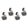 Disney Star Wars Dark Side Body Puff Stormtrooper Bath Loofah Pack of 4