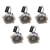 Disney Star Wars Dark Side Body Puff Stormtrooper Bath Loofah Pack of 5