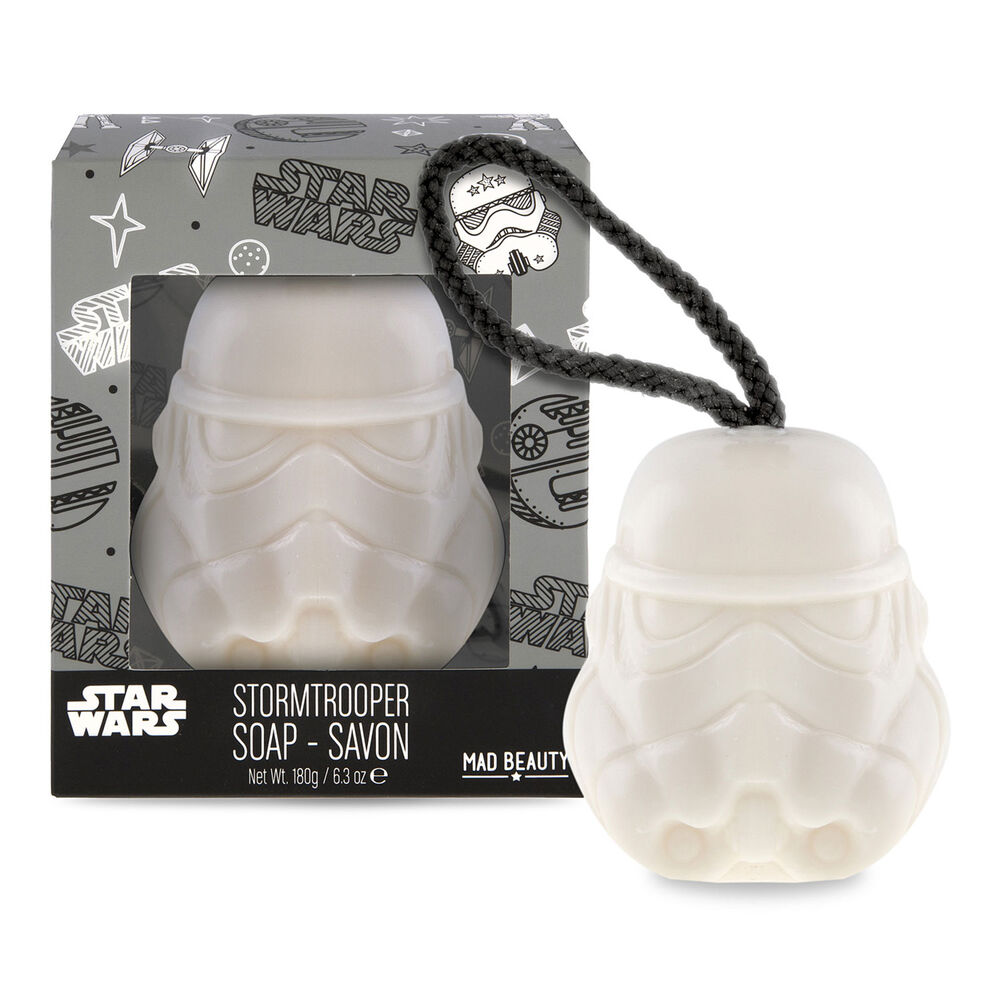 Disney Star Wars Stormtrooper Soap on a Rope 170g Novelty Bath Soap