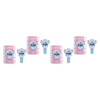 Disney Stitch Pamper Lip Balm Novelty Character Cap Lilo and Stitch Pack of 4