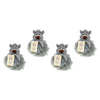 Disney The Jungle Book Baloo Body Exfoliator Mesh Bath Pouf Pack of 4