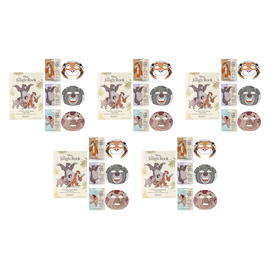 Disney Jungle Book Cosmetic Sheet Mask Collection 3 x 25ml Pack of 5