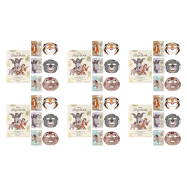 Disney Jungle Book Cosmetic Sheet Mask Collection 3 x 25ml Pack of 6