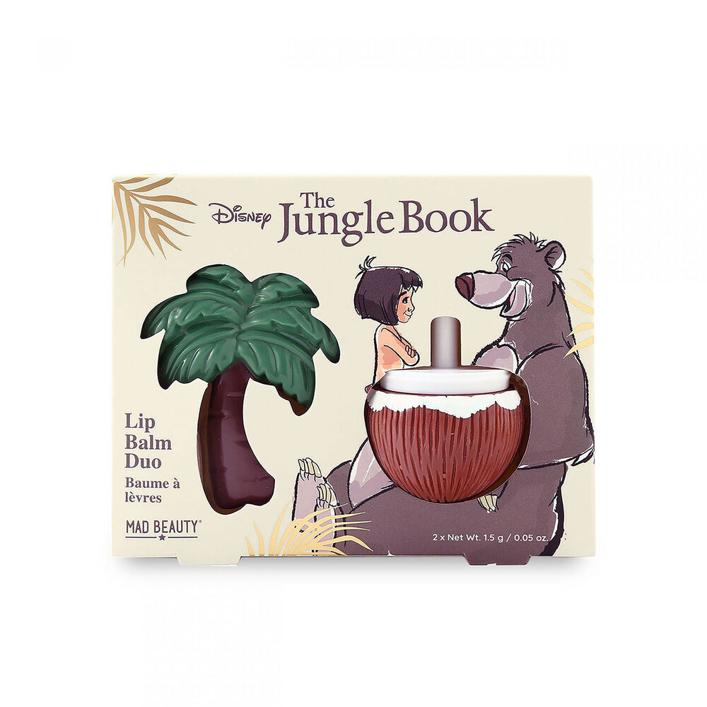 Disney The Jungle Book Lip Balm Duo 2x1.5g Mowgli Baloo Novelty Gift