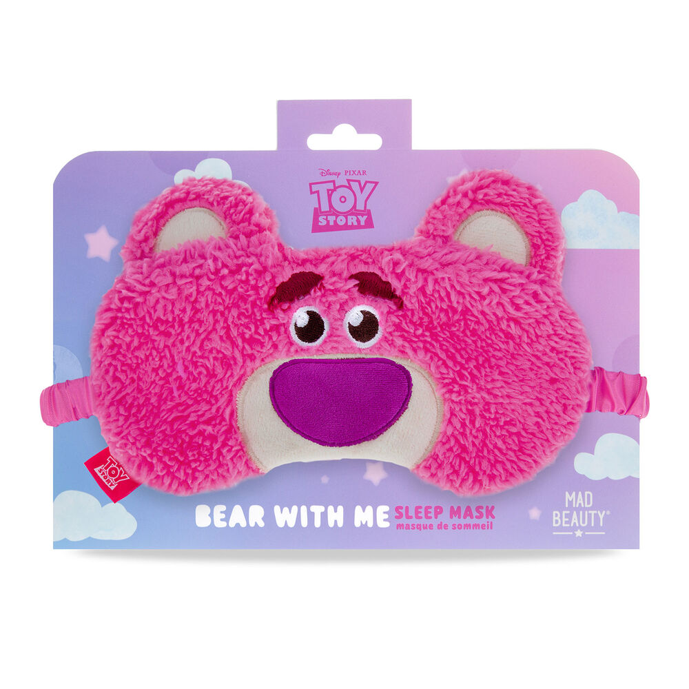 Disney Toy Story Lotso Love Plush Sleep Mask Bear With Me Eye Mask