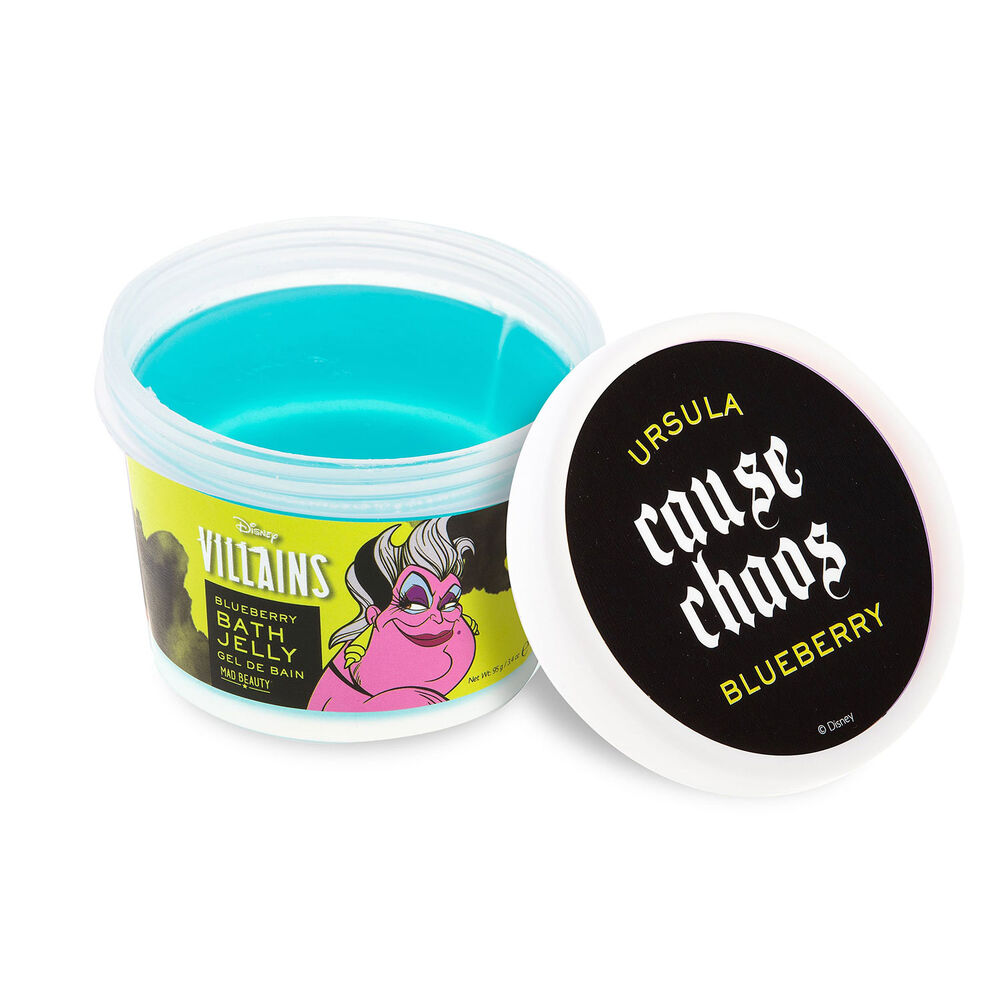 Disney Villains Ursula Bath Jelly 95g Blueberry Cause Chaos Gift