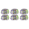 Disney Villains Maleficent Cosmetic Bag 23x6.5x14.5cm Mad Beauty Pack of 6