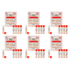 Disney Winnie the Pooh Festive Lip Balm Gift Set 5PC 4g Pack of 6