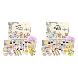 Disney Winnie the Pooh 24 Day Bath and Body Advent Calendar Pack of 2