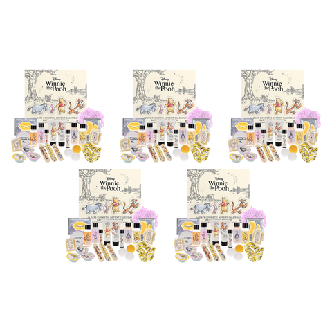 Disney Winnie the Pooh 24 Day Bath and Body Advent Calendar Pack of 5