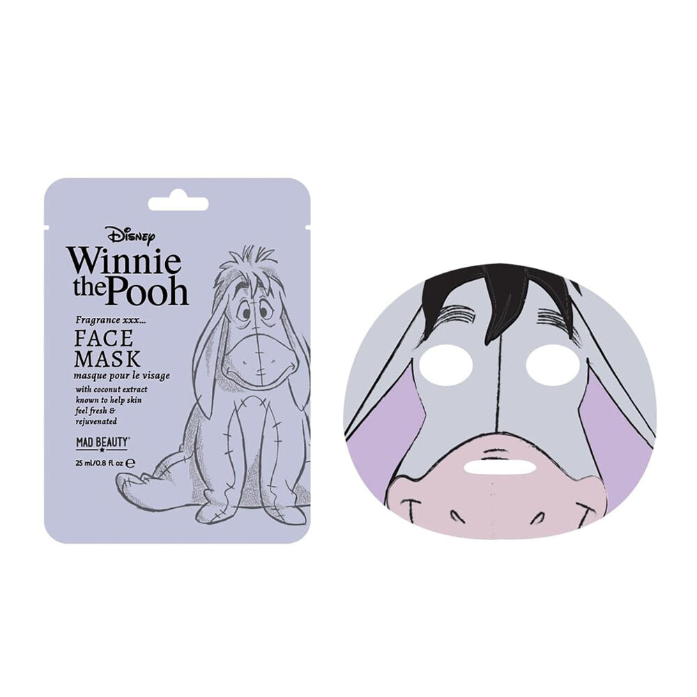 Disney Winnie the Pooh Eeyore Face Sheet Mask 25g CDU 12