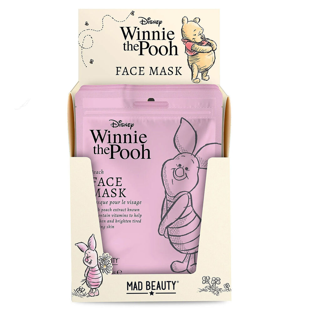 Disney Winnie the Pooh Piglet Face Sheet Mask 25g CDU 12