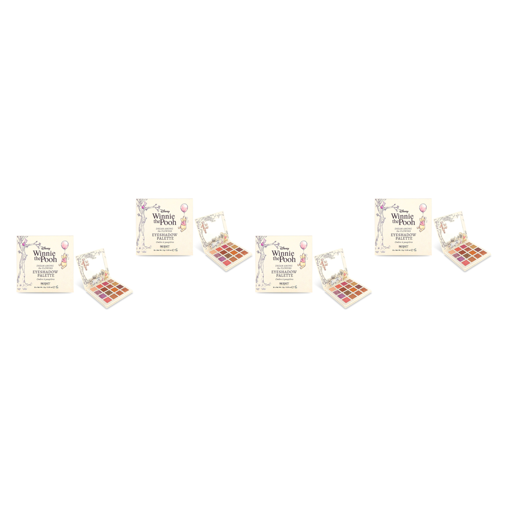 Disney Winnie the Pooh Eyeshadow Palette 16 Shades Pack of 4
